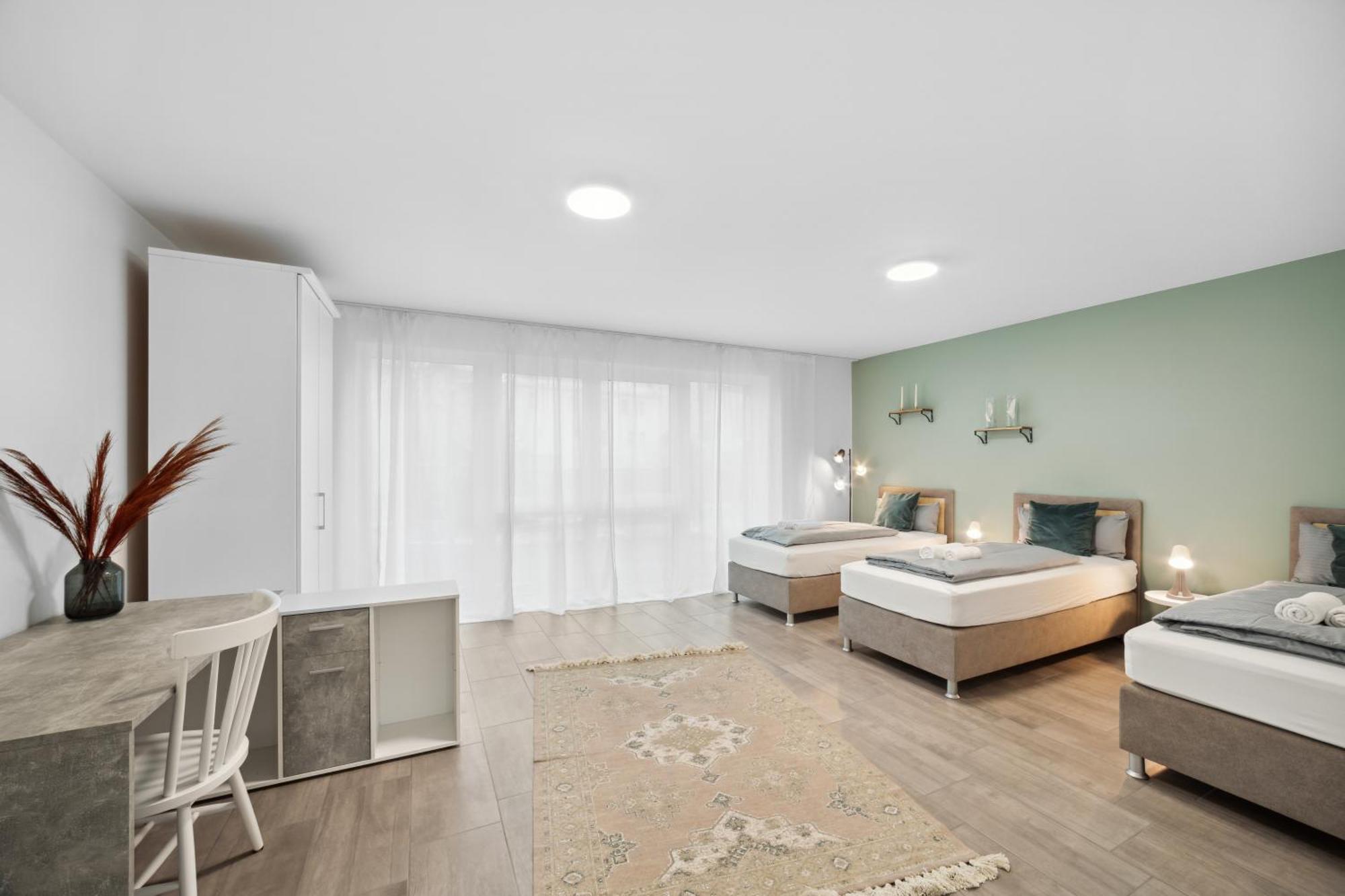 Sali Homes Spacious Apartment With Terrace In City Center Bayreuth Bagian luar foto